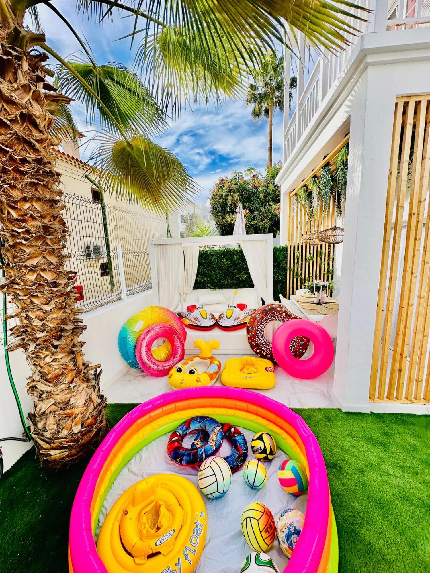 Luxury Villa Fanabe With Private Garden Costa Adeje  Exteriör bild
